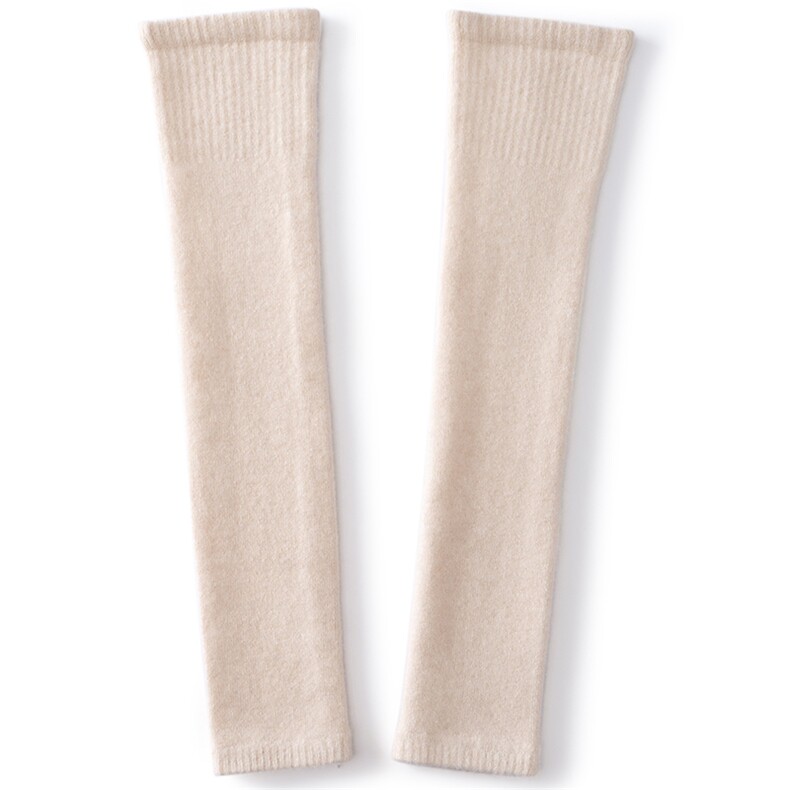 2025舒适百搭简约秋冬新款保暖软糯长护腿，袜子，臻歆羊绒