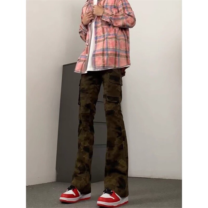 现货黑色迷彩工装牛仔裤ZK0330-特批55,男装牛仔裤,星座313A(原308A-2)