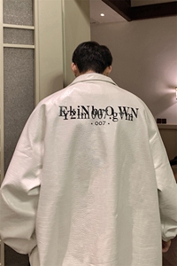 1港风皮衣休闲宽松潮流大码M-5XL皮衣夹克外套男JK7570P90控128图片