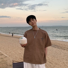 高品质220克得物抖音品质xz605-djp145-特批23控39，男装T恤，星座605(原A050)
