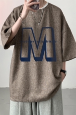 风复古亚麻短袖男棉麻t恤男半袖ZT71260-P35，男装T恤，电商A040