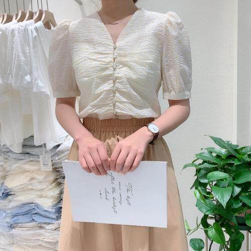 夏季新款韩版上衣，女装，麦筱萌