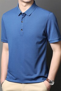 短袖T恤2023夏季新款时尚潮流透气衣服男式商务休闲运动上衣男装图片