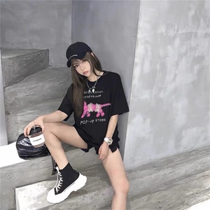 粉红豹子T图片