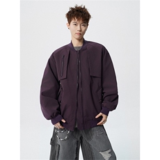 电商DSA028-JK2408特P45新款个性设计立领夹克男潮流外套，男装夹克，电商A028