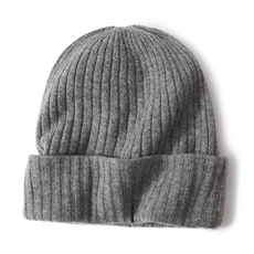 2025年秋季秋冬时尚百搭通勤简约休闲宽条双层帽，帽子，远腾羊绒