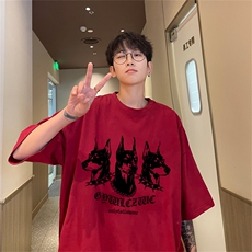 220G夏季新款纯棉圆领短袖T恤DT425-特P19控38，男装T恤，电商B370