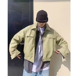 美式外套男春秋宽松夹克复古三防冲锋衣PZ107-P59图片