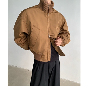 【有货】DM6108-P93外套男款秋冬美式飞行员夹克廓形棒球服图片