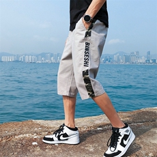 工装短裤男夏季2021新款韩版宽松七分休闲裤DS-C305A-Q，男装休闲裤，电商C305A