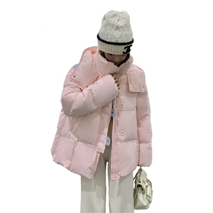 新款牛仔拼接羽绒服50绒2C105-9933-P285-K418图片