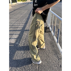 大量现货拼接撞色高街美式复古休闲裤男夏季速干裤DY5032-P55，男装休闲裤，电商A178