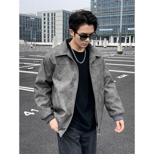 冬季加厚棉衣男加棉皮衣男式外套棉服棉袄潮A266-MYPY010-P85特批图片