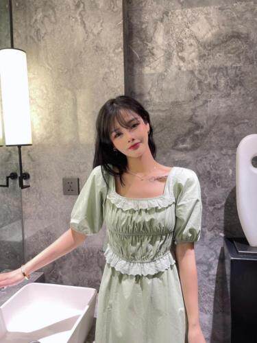 日韩连衣裙，女装连衣裙，花海QY