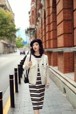 小香风羽绒服（90绒），女装羽绒服，卡西姆