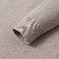 G2381男式2026年秋冬新款羊毛衫男针织衫圆领纯色打底衫毛衣，男装针织衫/毛衣，电商B360