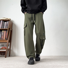 K2555-P45M-8XL2025秋季新款大码纯棉工装裤休闲裤控79，男装工装外套，星座109