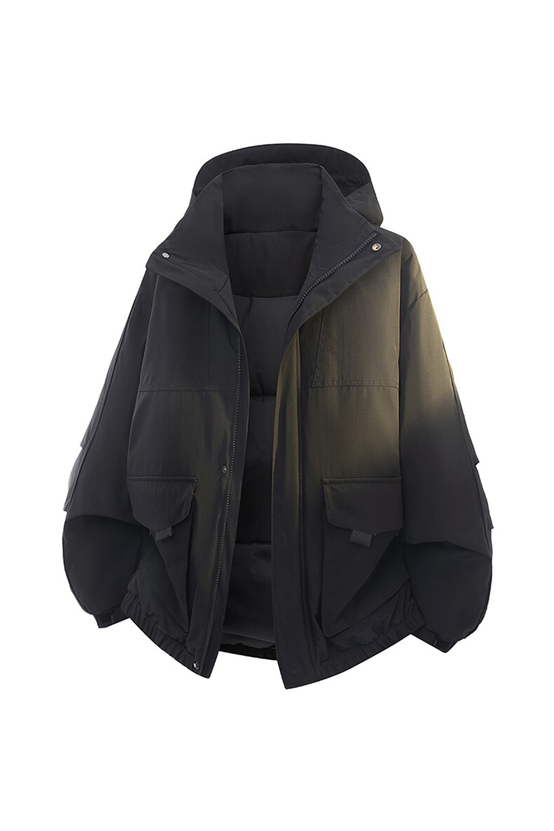 新款冬季大码羽绒棉服棉袄连帽工装韩版宽松外套A436-2533-P98,男装棉衣,电商A436