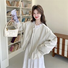 26春新款现-小香风花边休闲温柔风短外套2601-P170K278，女装短外套，2B190