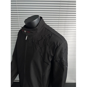 现货！风刺绣夹克潮上衣衣服A061-EX50496-特批80控118