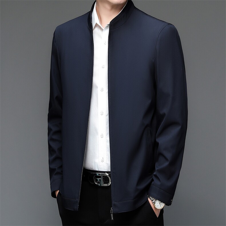 BEA2202钱塘2020-2春秋款中年男士立领夹克外套商务数据好P115,男装夹克,钱塘207-2