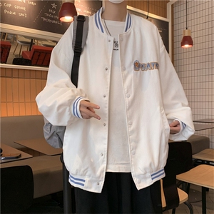 灯芯绒棒球服外套春秋季2021新款设计感小众休闲夹克 W1690-P50图片
