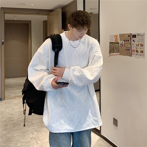 立体菱形花纹面料卫衣男成分：聚酯纤维95%氨纶5%WY77052P38控58图片