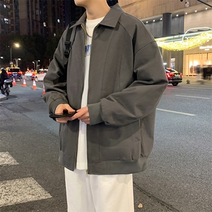 2026春季新款水洗棉夹克男青少年学生潮流外套GS6768-P75图片