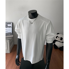 改长假模图速干美式结构口粮长袖T恤卫衣上衣男H1121特P24，男装T恤，电商A341