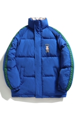 双面穿2023棉衣男加厚棉服面包服棉袄两面穿外套3329-P90控138，男装棉衣，星座207