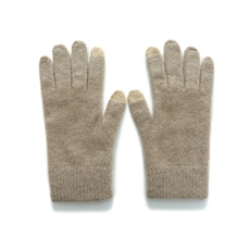 【福利】羊毛手套可触屏软糯分离分指全指平面简约轻薄保暖男女，手套，轩妮羊绒