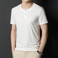 风纯棉T恤短袖男2023夏季棉麻潮流半袖圆领上衣服BL8016-P60，男装T恤，星座1105-3