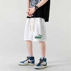HD74227-P22华夫格短裤男大码宽松五分裤男直筒中裤，男装休闲裤，电商A040