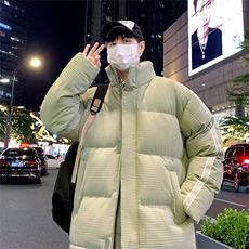 夜景潮牌棉衣2026冬季加厚棉袄外套宽松面包服A436-1916-P75，男装棉衣，电商A436