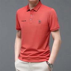 FT83210男士2023年夏季新款百搭T恤男短袖商务休闲体恤男P53，男装T恤，电商B360