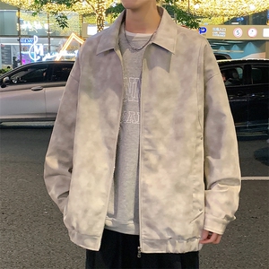 男士帅气皮衣美式机能飞行外套图片