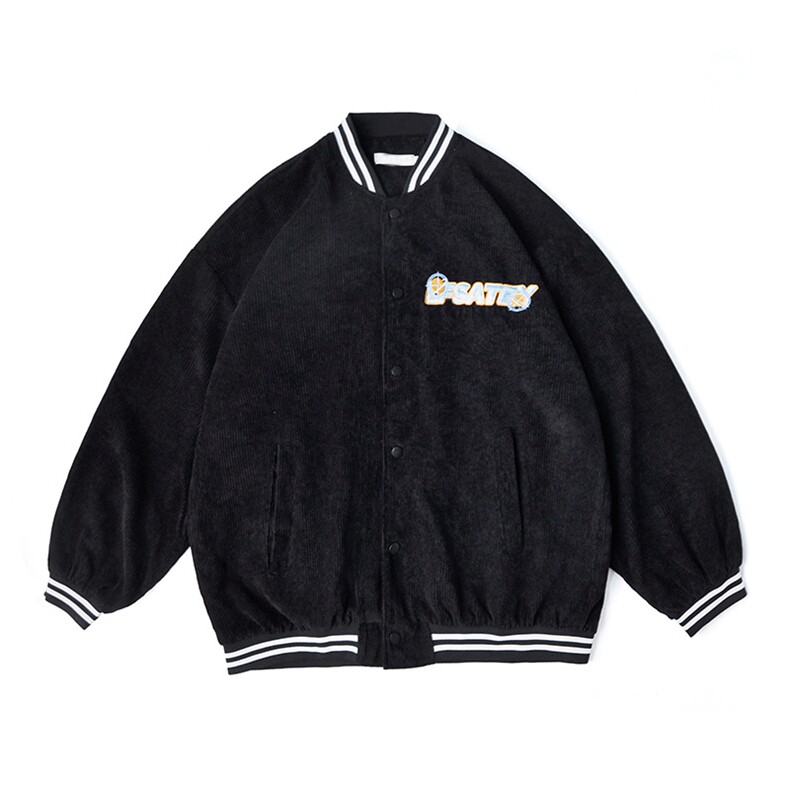 vintage棒球服外套男春秋款高街港风宽松ins夹克上衣JK08841-P55,男装夹克,星座308B-2