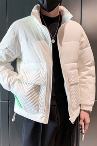 立领款白鸭绒新标50绒保暖休闲大口袋款 B226-9009-P195图片