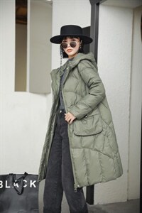 【现货】冬季新款韩版口袋装饰设计款羽绒服图片