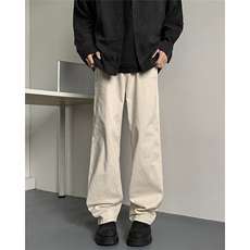 潮宽松型ins长裤工装裤青春流行男日系休闲裤潮流，男装休闲裤，星座716-2