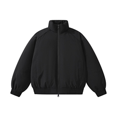 现货美式高街休闲棉衣夹克三防立领纯色户外工装加厚棉服外套，男装夹克，电商A486