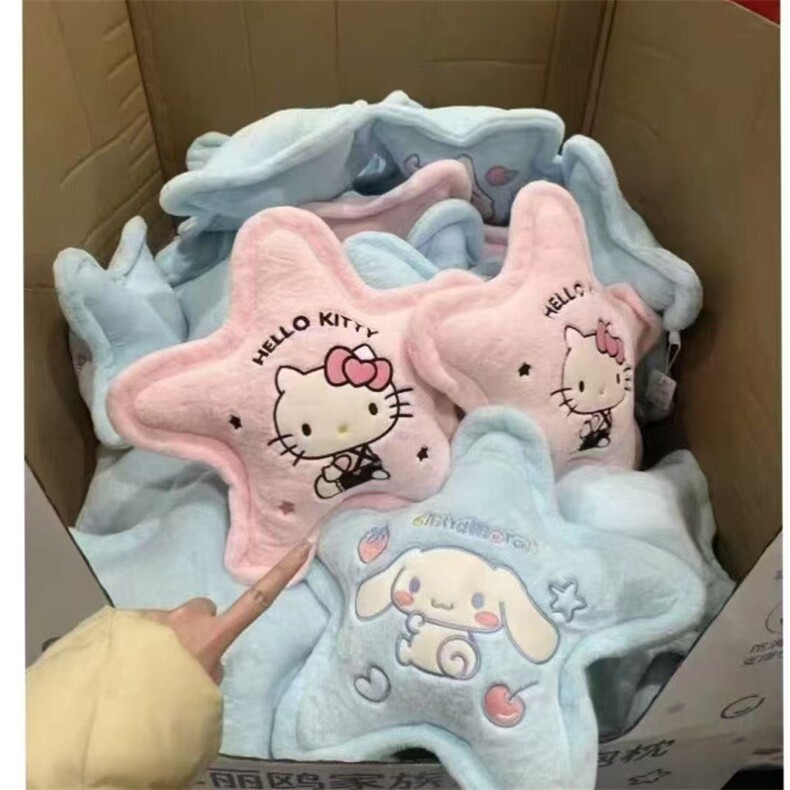 卡通星星抱枕，多乐玩具工厂店