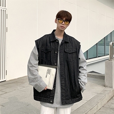 时尚男潮流百搭休闲马甲M21P45，男装背心/马甲，星座1116-2