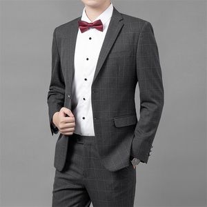 ASD8966春季新款男士西服礼服西装修身商务休闲男装西服套装图片