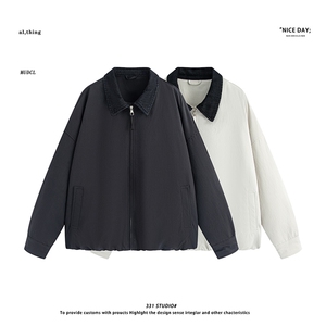 平铺~新标90白鸭绒美式休闲拼色羽绒服外套 E105/P208图片