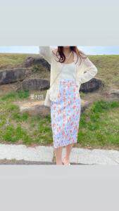 【现货】颜色花色都好看的半裙不多哦，女装半身裙，FULE EDIT