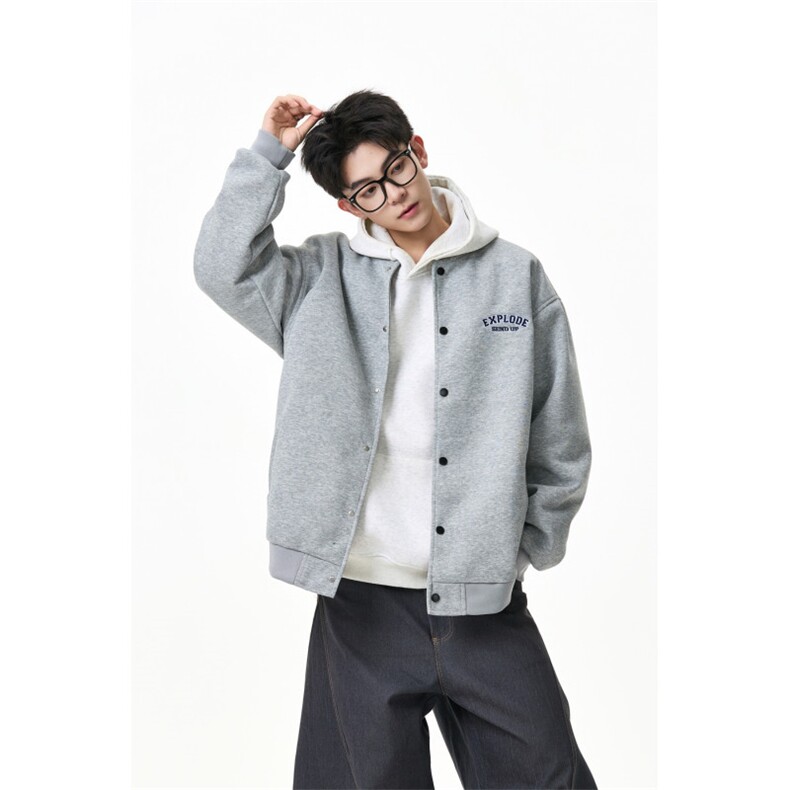 潮牌学院风刺绣棒球服夹克  WT2550-特批66-控128图片
