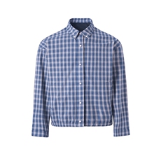 蓝色格纹