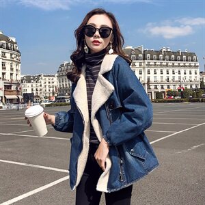 棉衣/棉服2020年冬季女长款时尚简约舒适长袖加厚保暖图片