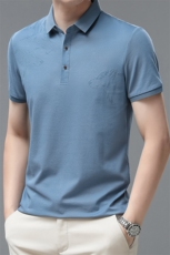 男士短袖夏季休闲t恤百搭polo衫中年爸爸夏装上衣QP1627-P57，男装Polo衫，星座1105-3